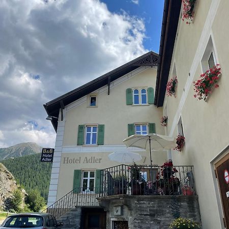 Hotel Adler Garni Zernez Exterior foto