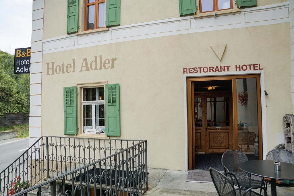 Hotel Adler Garni Zernez Exterior foto