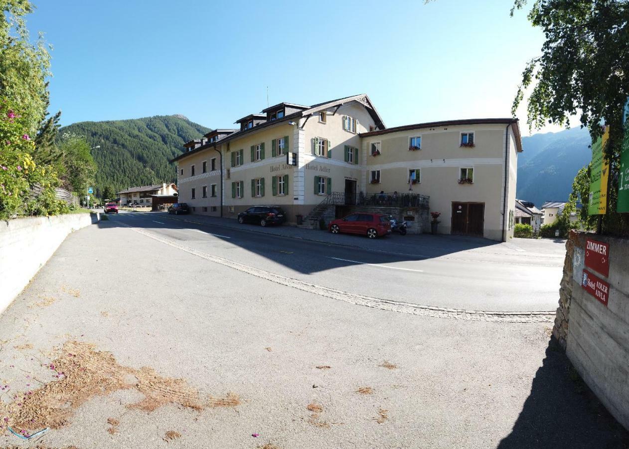 Hotel Adler Garni Zernez Exterior foto